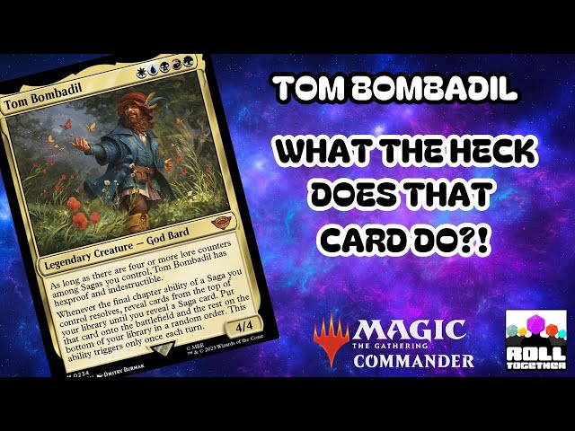 mtg tom bombadil card Tom Bombadil [234s] [Prerelease] [The Lord of the Rings: Tales of  Middle-earth: Promos] [Foil] – Face to Face Games