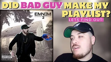 Former Eminem Fan Hears "Bad Guy" For The First Time | Reaction