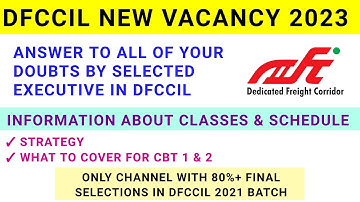 dfccil new vacancy 2023/dfccil new vacancy 2023 syllabus/dfccil notification 2023/dfccil form fill u
