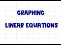 Graphing Linear Equations Quiz