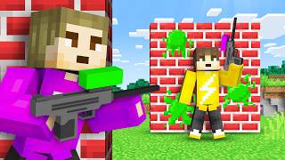 Paintballen In Minecraft! (Survival)