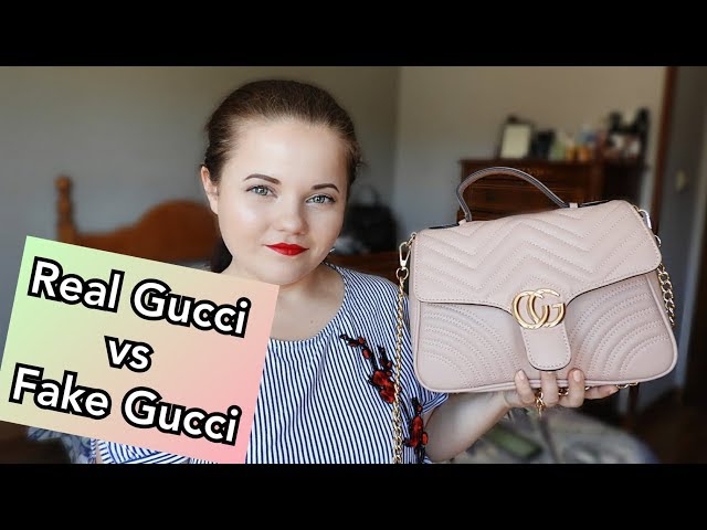 How To Spot A Fake Gucci Marmont Bag - Brands Blogger  Gucci marmont bag,  Gucci crossbody bag, Gucci bag outfit