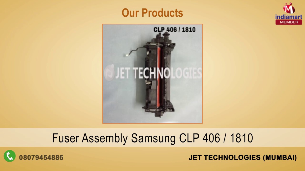 Cartridges & Related Accessories By Jet Technologies, Mumbai