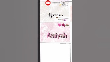 Name Serie#64 |Amiyah|💗🍇🪷 Procrate#procreate#art#shorts#emoji #digitaldrawing#satisfying