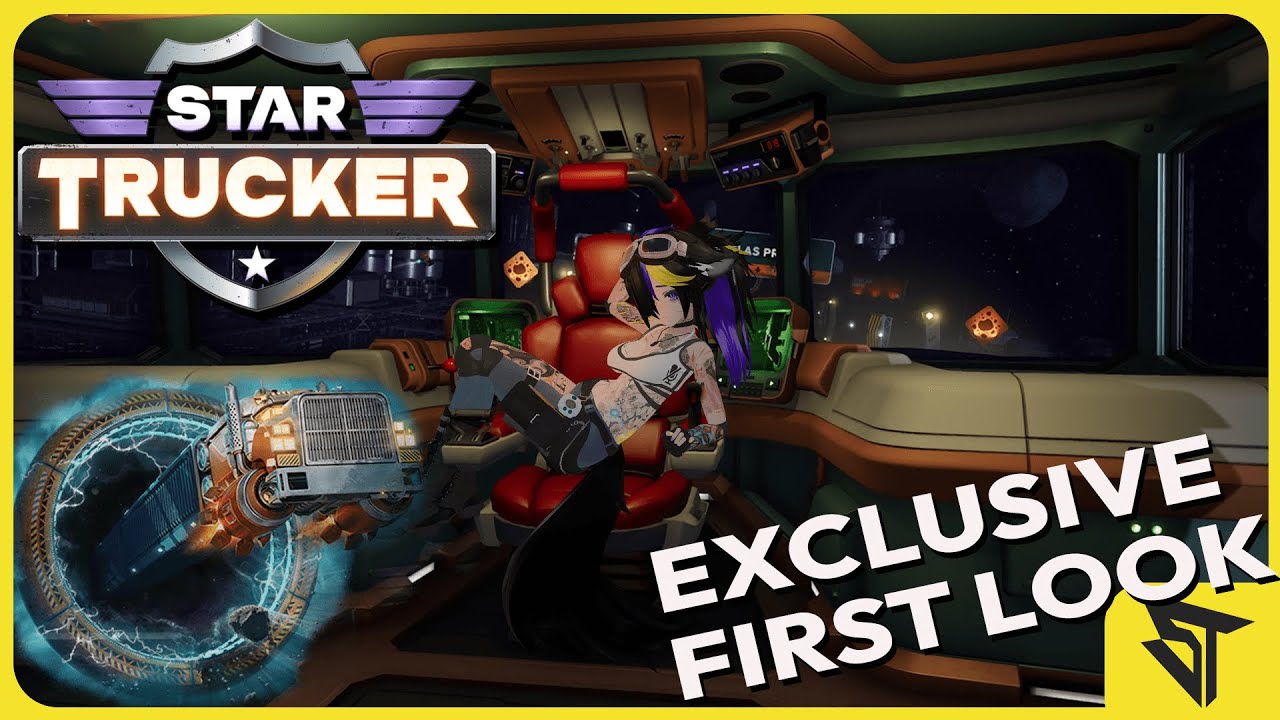 EuroTruck Simulator in SPACE?! | Star Trucker First Look - YouTube