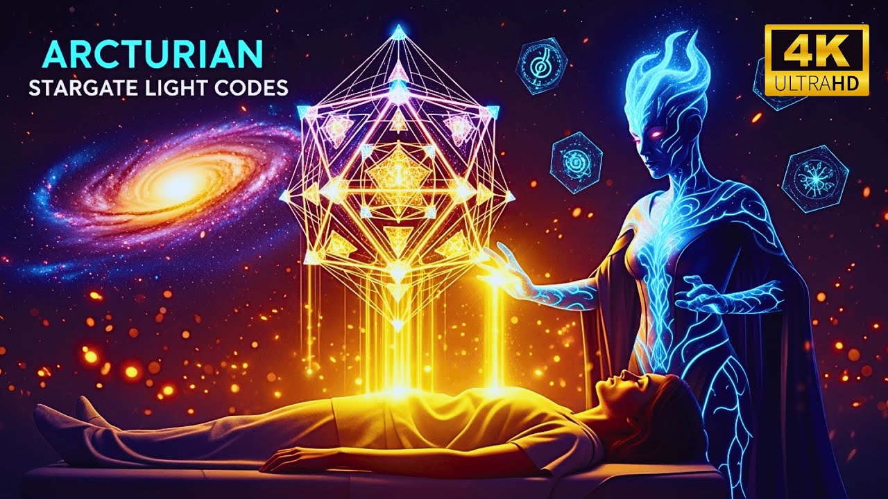 ARCTURIAN STARGATE LIGHT CODES 🌠 Meditation Music for Starseed ...