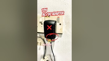 Faulty AC/DC 12V Power Adapter #poweradapter #faulty
