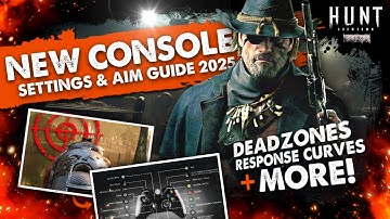HUNT: Showdown 1896 *NEW* CONSOLE aim settings guide (2025)