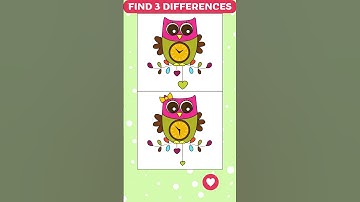 Can you spot 3 differences? #963 #spotthedifference #find