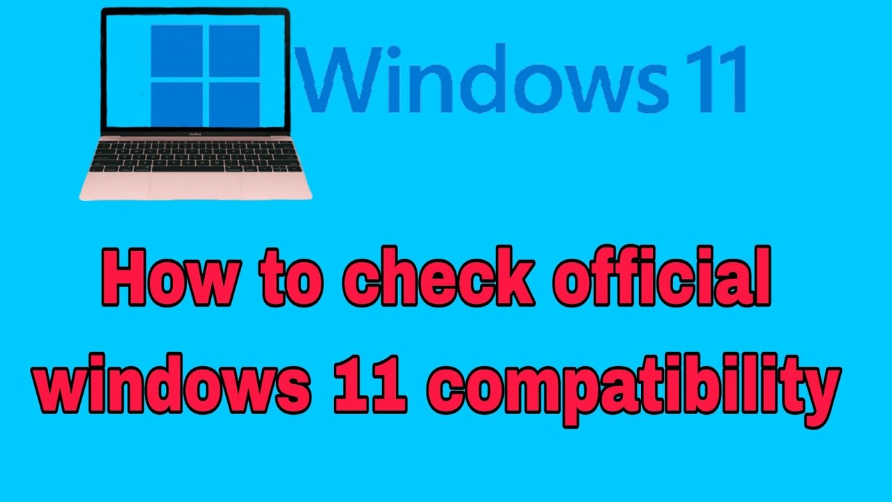 Check Computer Compatibility for Windows 11 by PC Health Check | Hindi ...