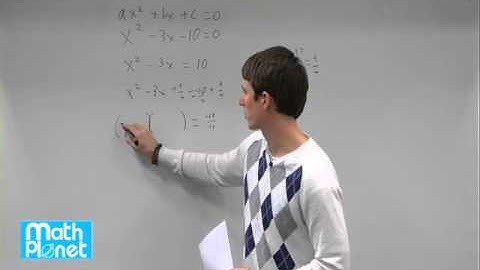 Completing the square
