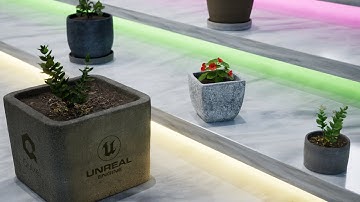 Flower Pots - Unreal Engine