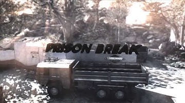 Call of Duty Ghosts: Prison Break 3D Motion Track Template - Cinema 4D