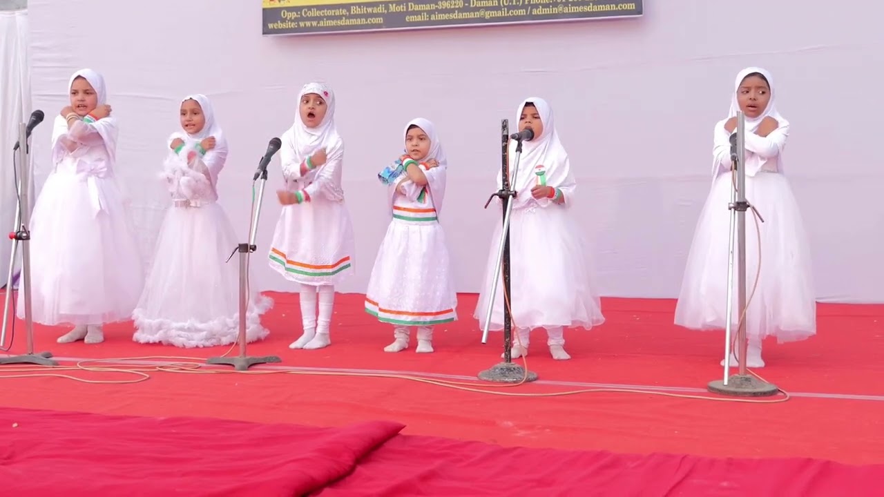 26 Republic Day and Annual Program 2026 Pterotic song By KG class