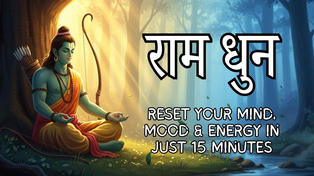 Shree Ram Dhun ~ Lofi ~ श्री राम धुन ~ Peaceful Ram Bhajan - For Prosperity And Happiness