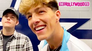 Tayler Holder & Bryce Hall Speak On Jake Paul Stealing Floyd Mayweather's Hat & More In Dallas, TX