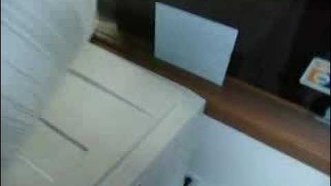 Xerox Printer demo printing