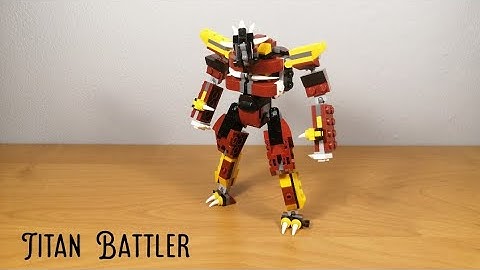 Lego 31073 alternate build Titan Battler