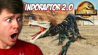 INDORAPTOR 2.0 is CRAZY! - Jurassic World Evolution 2 Net Worth
