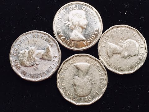 1953 Canada 5 Cents - First Queen Elizabeth II Nickel - Coronation Year