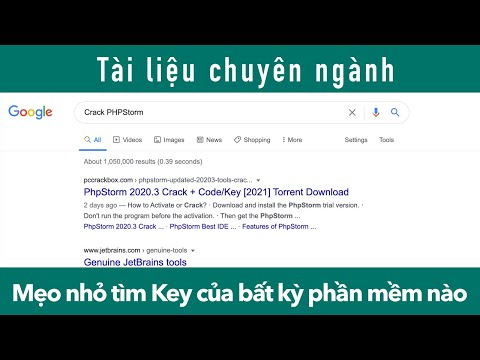 #1 Mẹo tìm kiếm Key/Serial Number của bất kì phần mềm nào !? Mới Nhất