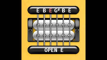Perfect Guitar Tuner (Open E = E B E G# B E)