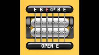 Perfect Guitar Tuner (Open E = E B E G# B E)