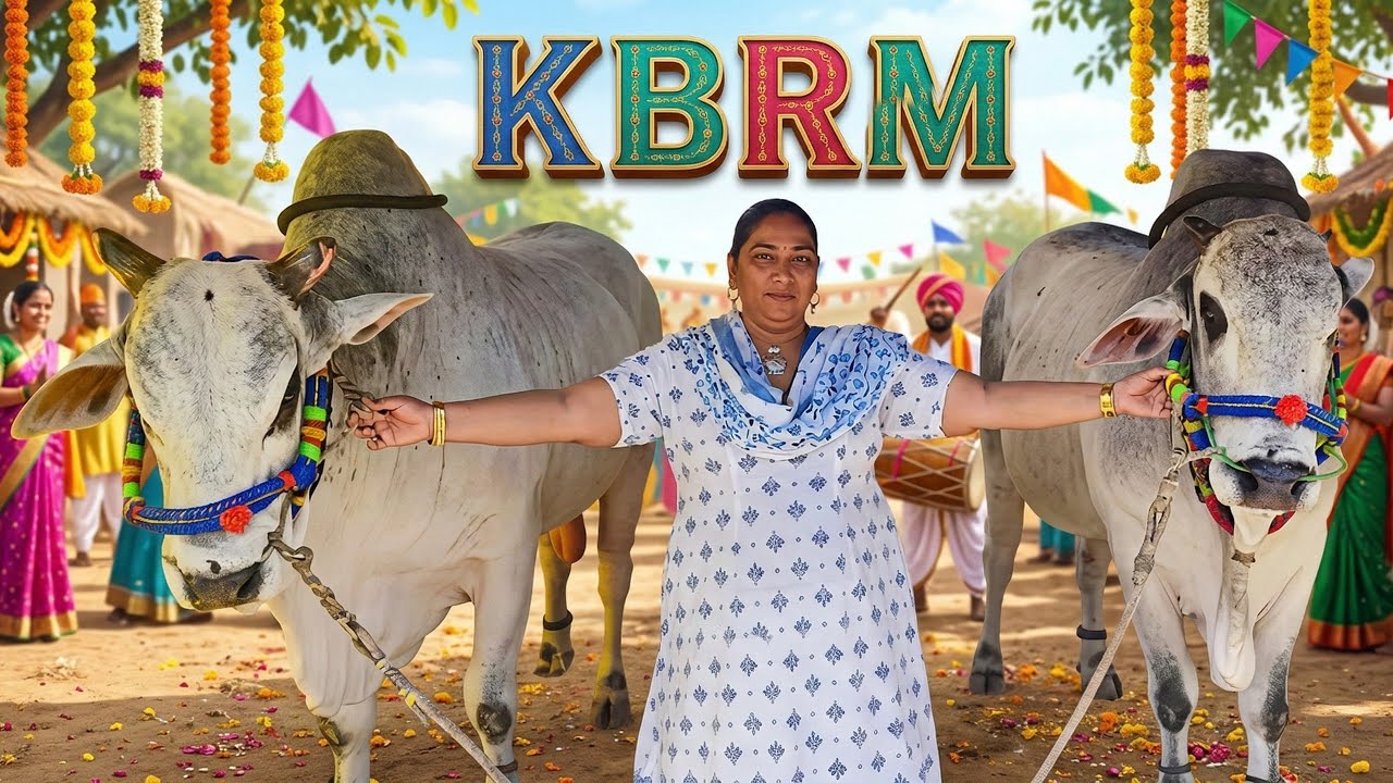 పెద్ద పసువుల సీనియర్స్ విభాగంలో వ జత KBRM బుల్స్