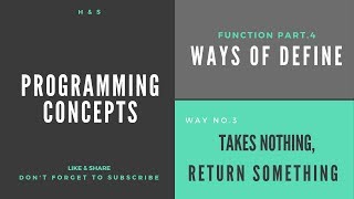 Function In C Programming part 4