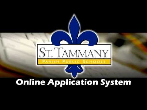 St. Tammany Schools New Online Application System