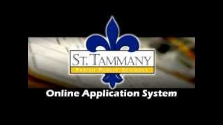 St. Tammany Schools New Online Application System