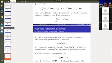 [2020] CoT lab - 13. Realtime Parameter Estimation