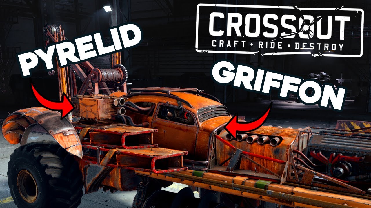 Pyrelid Rocket Launcher + Legendary Cabin Griffon TESTED! - Crossout News