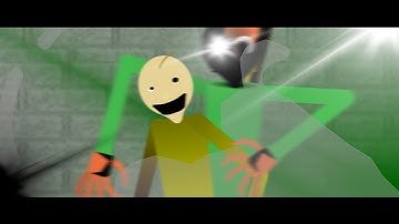BAL_RAT VS Corrupted Baldi | BASICS vs The Final Lesson | FICTIONAL STICK NODES ANIMATION FIGHT
