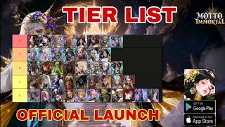 Motto Immortal & Tier List | Character Tier List Motto Immortal | RPG Game screenshot 2