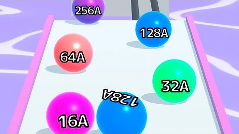 Ball Run 2048 💸🎱🏀 MAX LEVELS!! All Levels Gameplay Walkthrough Android, iOS NEW UPDATE