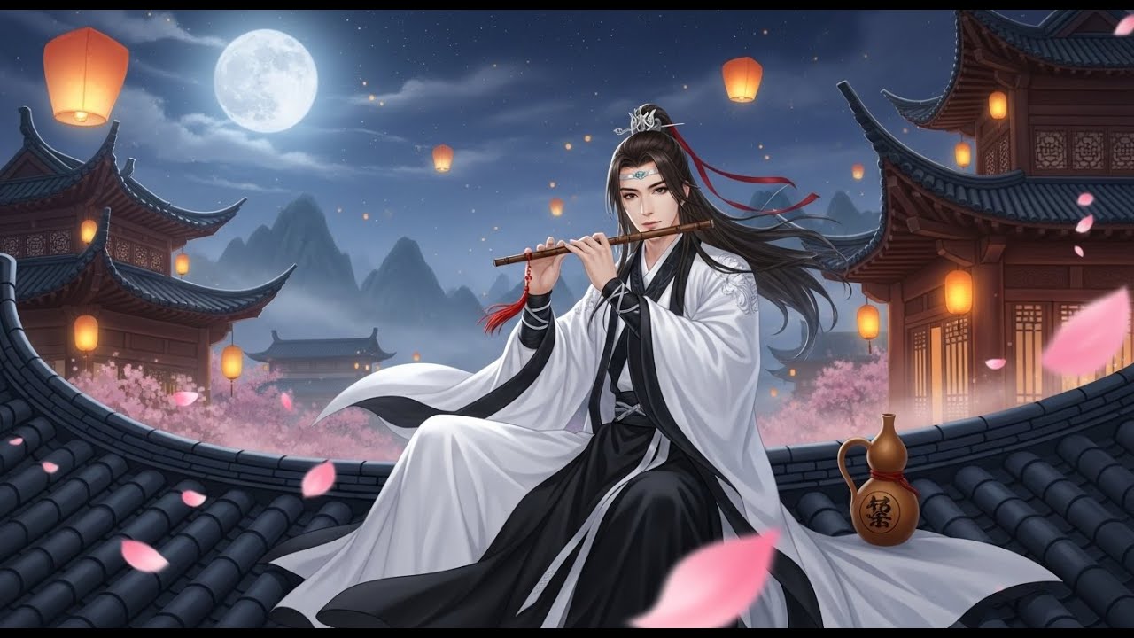 🌙Relax And Unwind With Bamboo Flute And Guzheng, Calm Your Mind And Sleep Well.