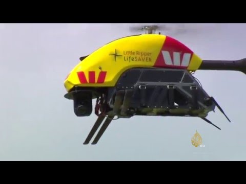 طائرات دون طيار لحماية السباحين بشواطئ أستراليا