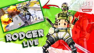 Apex Legends Mobile Live Rank Push With Rodger Gaming | Apex Legends Mobile Soft Launch