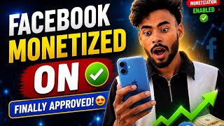     Facebook Monetization Finally ON 😱