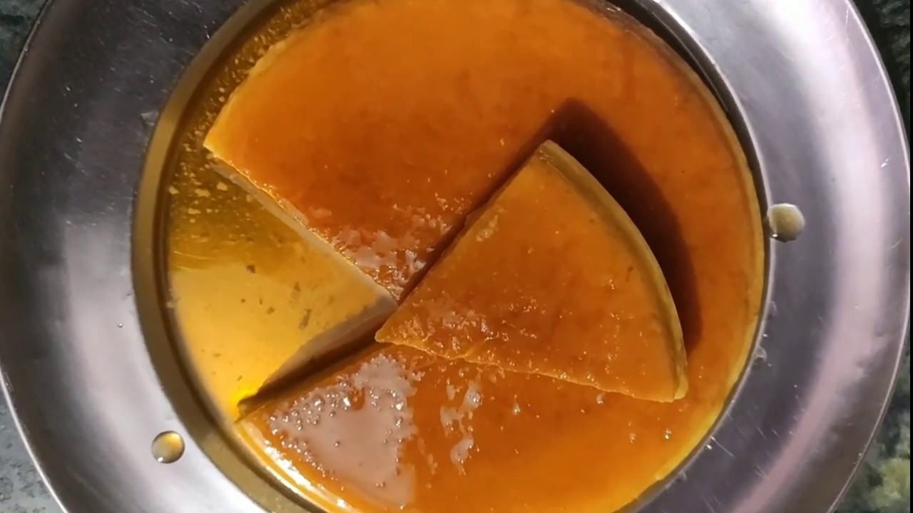 CARAMEL BREAD PUDDING WITHOUT EGG BANANE KA BEST EASY TARIKA YouTube