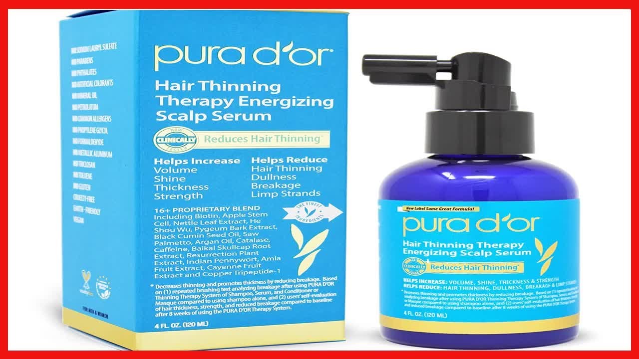 Great product PURA D'OR Hair Thinning Therapy Energizing Scalp Serum