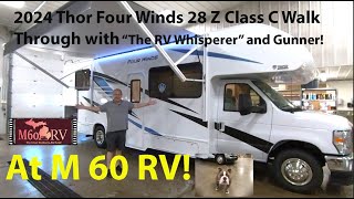 2024 Thor Four Winds 28 Z walk thru with 'The RV Whisperer' and Gunner!