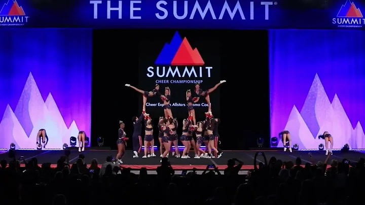 Cheer Express Camo Coed - The Summit 2025 * AMAZING LEVEL 4 ROUTINE *  HD MUSIC