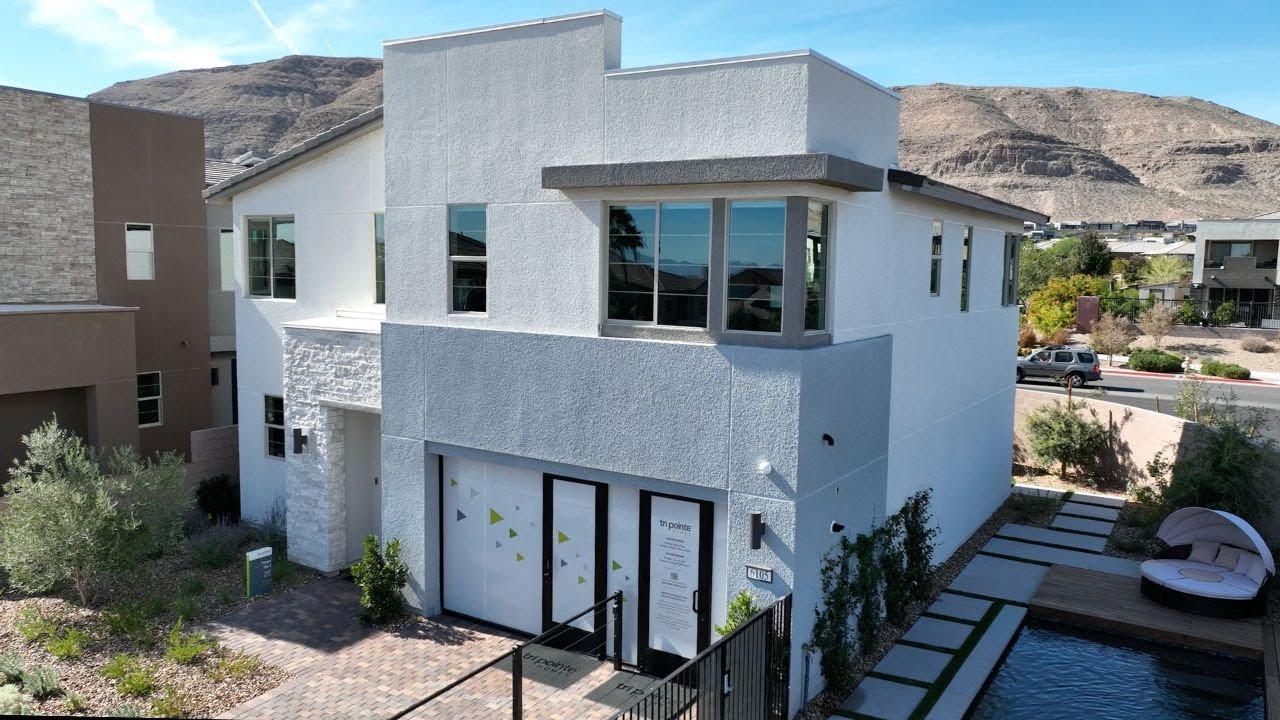 New Modern Homes For Sale Southwest Las Vegas Tempo by Tri Pointe