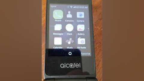 Alcatel Go Flip Speaker Phone Demonstration