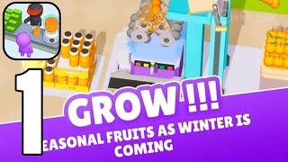 Juice Factory: Fruit Farm 3D - Gameplay Walkthrough Part 1 Tutorial Collect Fruits (Android,iOS) screenshot 5
