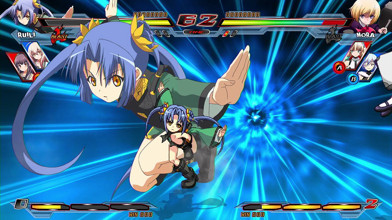 Nitroplus Blasterz Heroine Infinite Duel s In Support Character Video Clips Siliconera