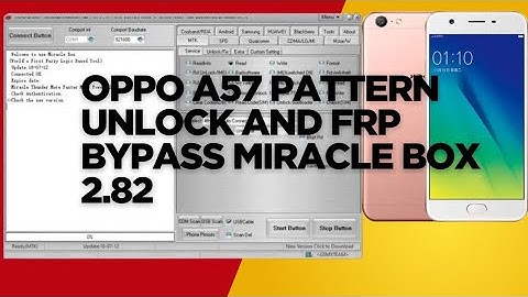 OPPO A57 Pattern Unlock Google Account Frp Bypass With (Miracle Box 2.82) ||without box  ||Done 100%