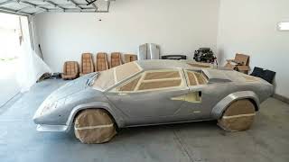 Abandoned Lamborghini Countach Restoration ASMR | From Ruin to Legend 🔥